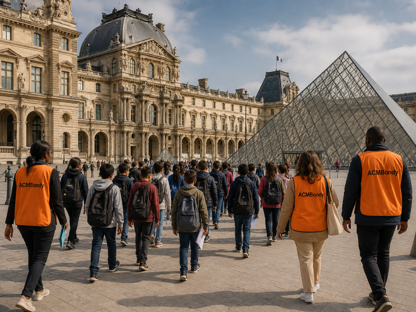 Sortie culturelle au musée du Louvre organisée par ACMBondy