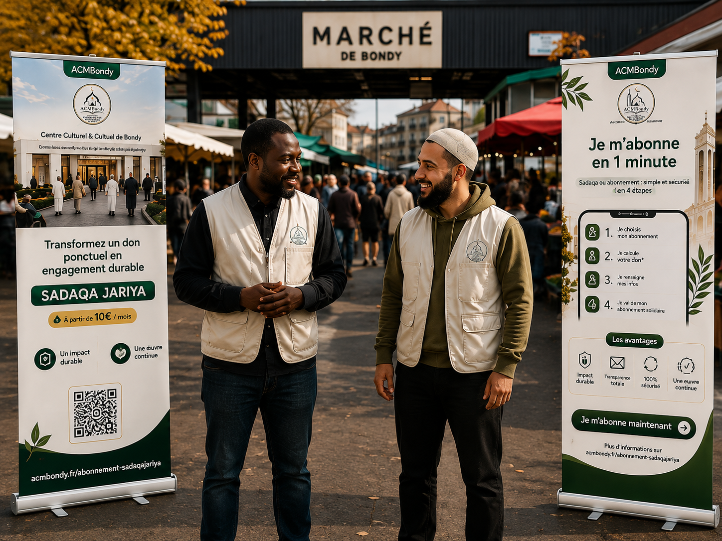Rencontre avec les Bondynois sur les marchés de la ville